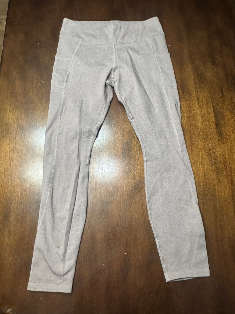Pact Women's Cotton Blend Light Brown Leggings- Soft Stretch Activewear